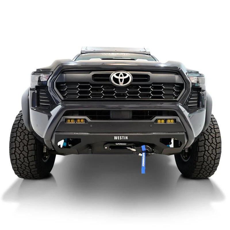 Westin 2024 Toyota Tacoma Pro-Series Mid Width Front Bumper - Textured Black - Image 12