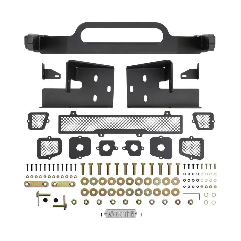 Westin 21-23 Ford F-150 (Excl. 2022+ Lightning EV) Pro-Series Front Bumper - Tex. Blk - Image 14