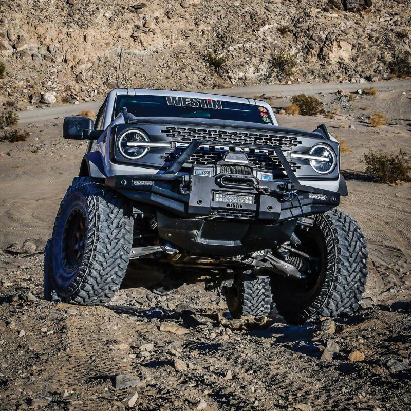 Westin 21-25 Ford Bronco (Excl. Sport) XTS Angular Bull Bar - Tex. Blk - Image 4