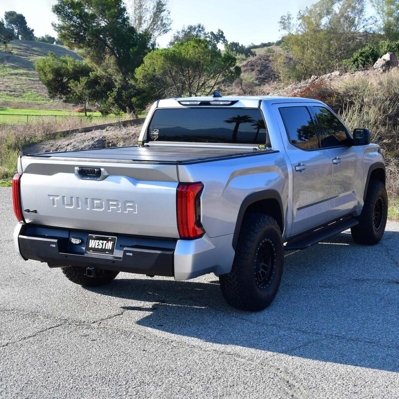 Westin 22-24 Toyota Tundra Pro-Series Rear Bumper - Textured Black - Image 3