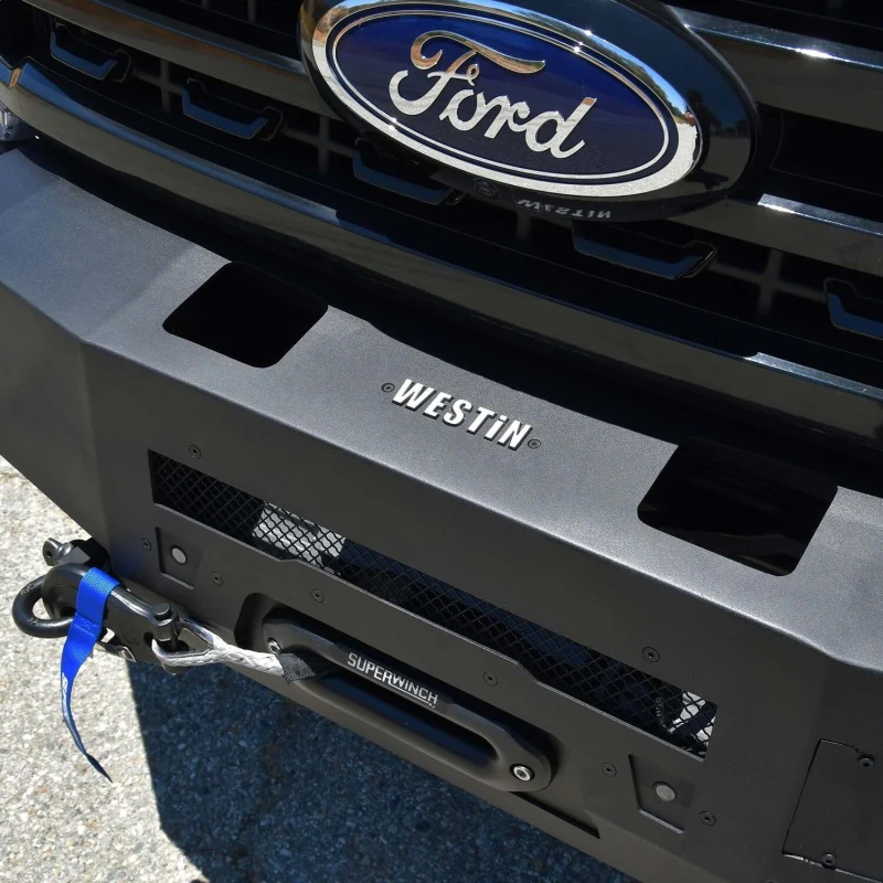 Westin 23-24 Ford F250/350 Pro-Series Front Bumper - Textured Black - Image 6