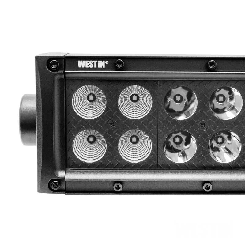 Westin B-FORCE LED Light Bar Double Row 12 inch Combo w/3W Cree - Black - Image 9