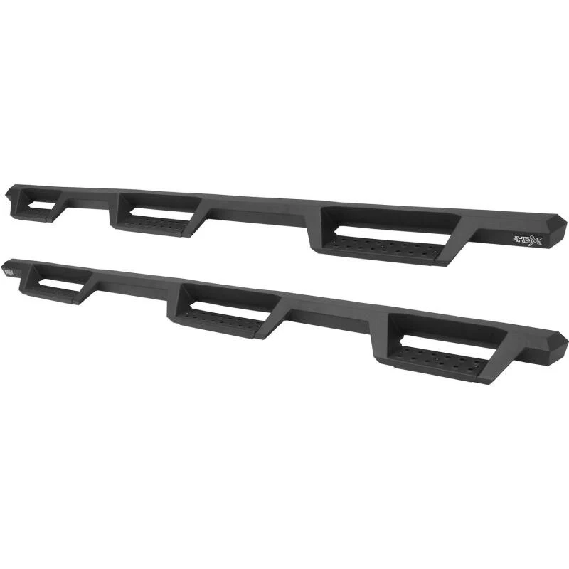 Westin/HDX 07-18 Chevrolet Silverado (Excl. Classic) 6.5ft. Bed Drop W2W Nerf Step Bars - Tex. Blk - Image 5