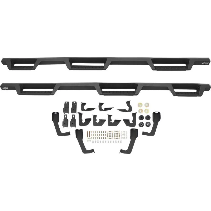 Westin/HDX 07-18 Chevrolet Silverado (Excl. Classic) 6.5ft. Bed Drop W2W Nerf Step Bars - Tex. Blk - Image 7