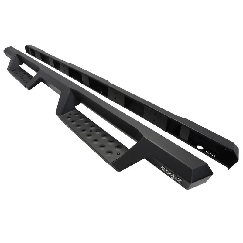 Westin/HDX 15-18 Chevrolet/GMC Colorado/Canyon Ext. Cab Drop Nerf Step Bars - Textured Black - Image 4
