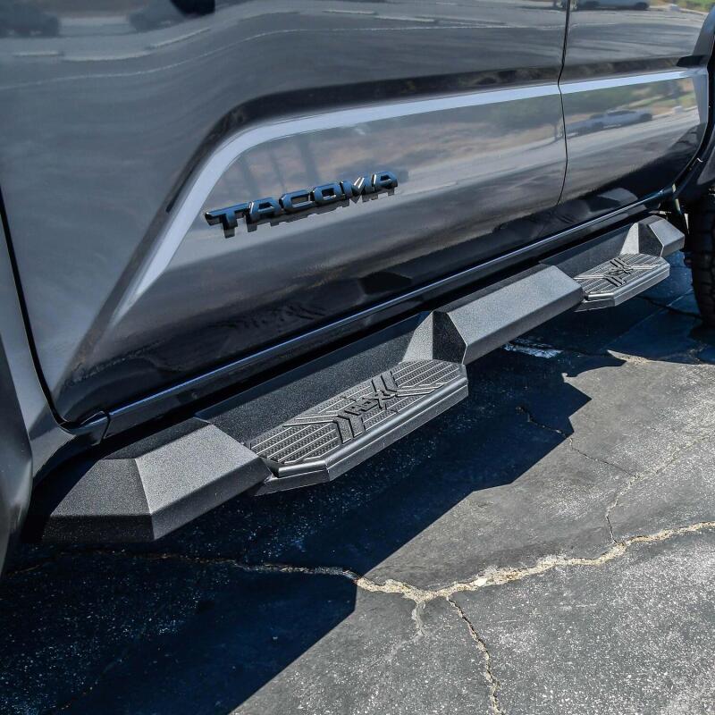 Westin/HDX 2024+ Toyota Tacoma Double Cab Xtreme Nerf Step Bars - Textured Black - Image 4
